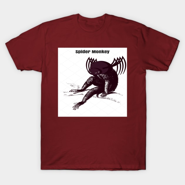 Spider Monkey T-Shirt by Smartguy11